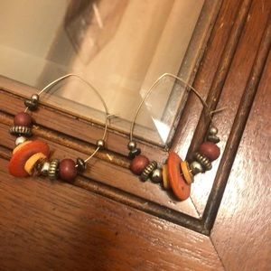 Women preowned Pieced Ear Rings